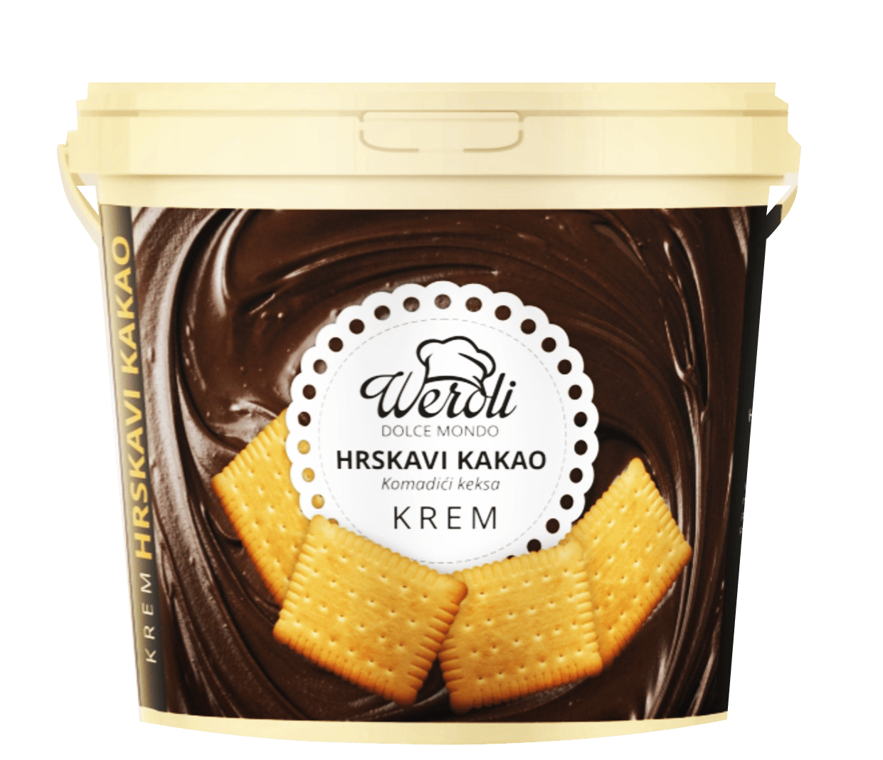 Hrskavi kakao krem – Keks
